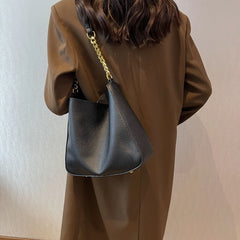 Women Ladies Bags PU Leather Daily Bucket Fashionable Multi-function Top