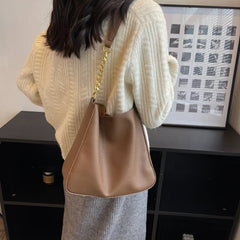 Women Ladies Bags PU Leather Daily Bucket Fashionable Multi-function Top