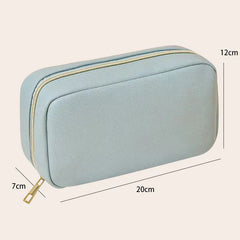 Women Makeup Bag Pu Leather Cosmetic Bag Female Travel Handbags Purses Storage B
