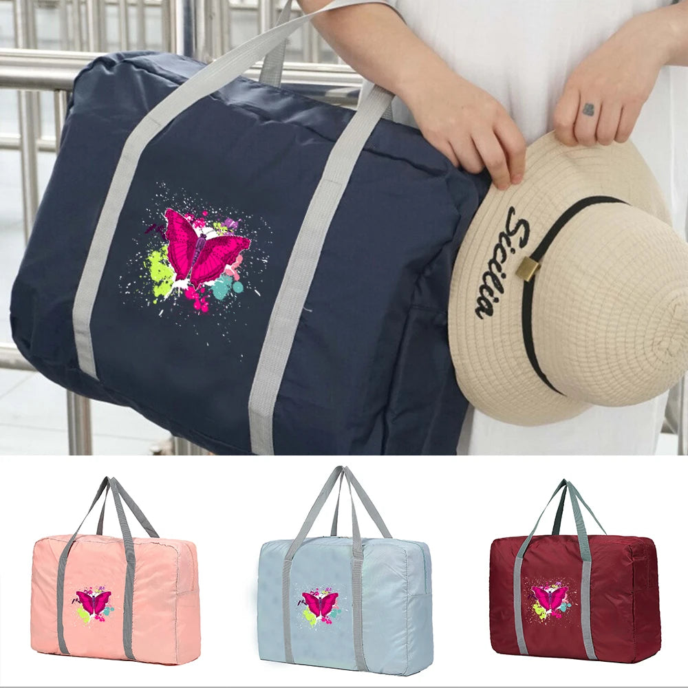 Foldable Travel Bags Organizer Tote Luggage Pack Holiday Duffle Bag
