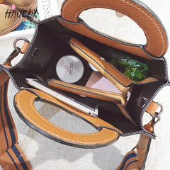 Vintage Leather Handbag Ladies Shoulder Bag Crossbody Large Capacity Tote