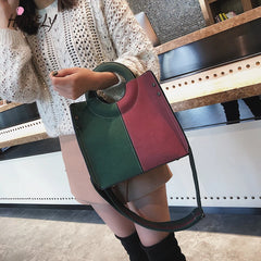 Vintage Leather Handbag Ladies Shoulder Bag Crossbody Large Capacity Tote
