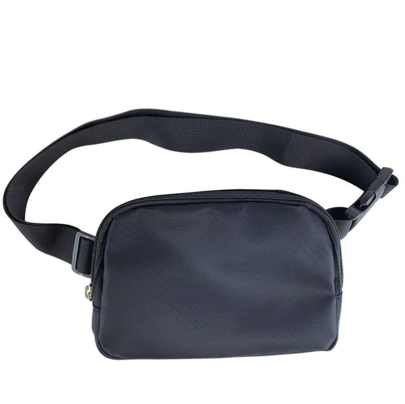 Women Waist Bag Fanny Pack Zipper Chest Outdoor Sports Crossbody