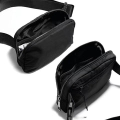 Women Waist Bag Fanny Pack Zipper Chest Outdoor Sports Crossbody