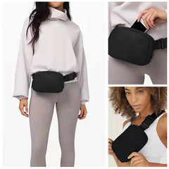 Women Waist Bag Fanny Pack Zipper Chest Outdoor Sports Crossbody
