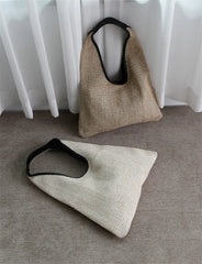 Beige/Khaki Crossbody Bag Bucket Handbags for Men Women