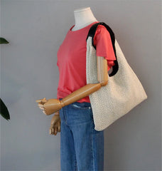 Beige/Khaki Crossbody Bag Bucket Handbags for Men Women