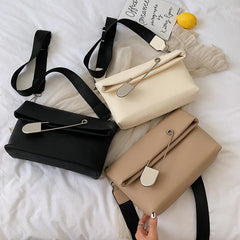 Women's Crossbody Messenger Bag Large Capacity Student Square Bag