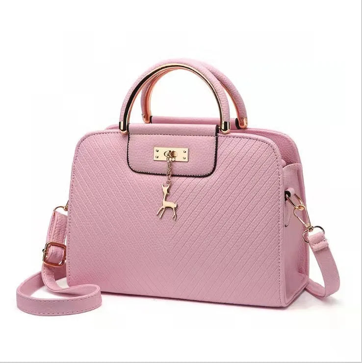 PU Leather Handbags Crossbody for Women Big Capacity Lady Shoulder Bags