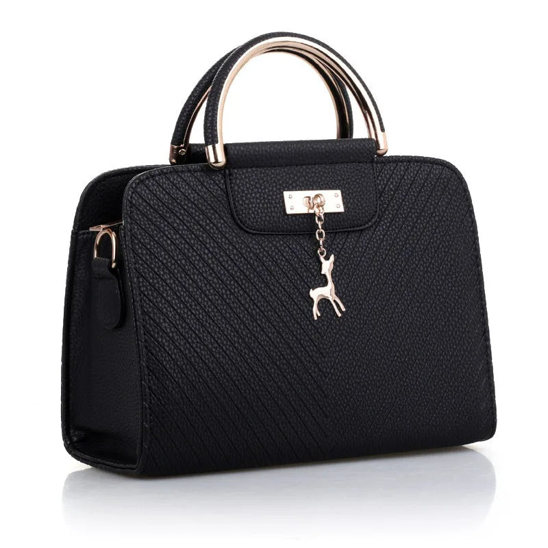 PU Leather Handbags Crossbody for Women Big Capacity Lady Shoulder Bags