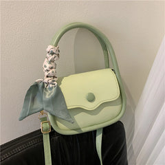 Small Leather Shoulder Bag for Women Crossbody Purse Handbag Underarm Bag
