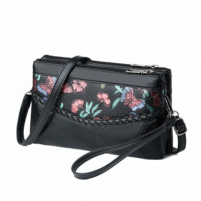 Women's Leather Shoulder Bag Handbag Messenger Bag Famous Shell Bag