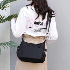 Women's Nylon Shoulder Bag Crossbody Handbag for Travel