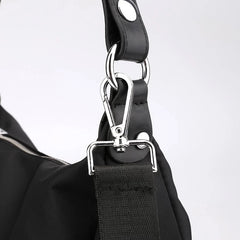 Women's Nylon Shoulder Bag Crossbody Handbag for Travel