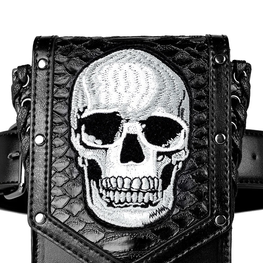 Y2K Skull Shoulder Bag Goth Punk Hip Pop Purse