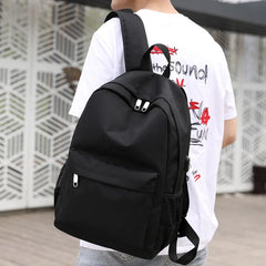 Men's Oxford Cloth Leisure Backpack for College Students
