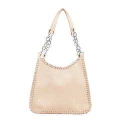 Soft Messager Girls Women Shoulder Bags Chain PU Leather Zipper Multi-function T