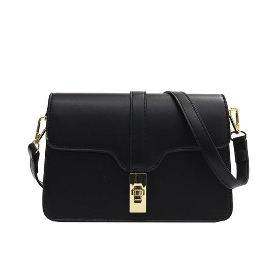 PU Leather Women's Square Shoulder Bag Handbag Ladies Casual Totes