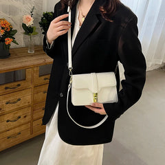PU Leather Women's Square Shoulder Bag Handbag Ladies Casual Totes