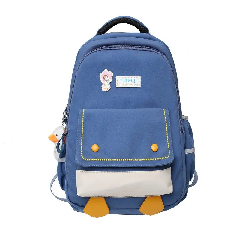 Preppy Style Student Bags Women Backpack Casual Large Capacity Knapsack