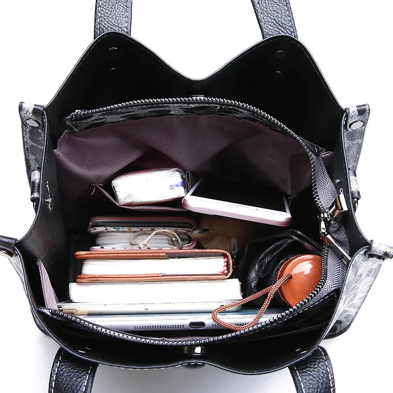 PU Leather Crossbody Shoulder Bags Handbags Women Large Capacity Purse