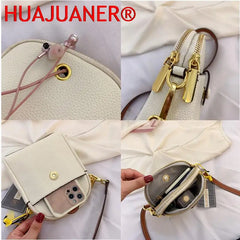 Real Cow Leather Women's Mini Messenger Bag Purse Girls Phone Bag