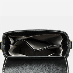 Cowhide Leather Mini Messenger Bag Women Hangbag Purse Girls Phone Bag