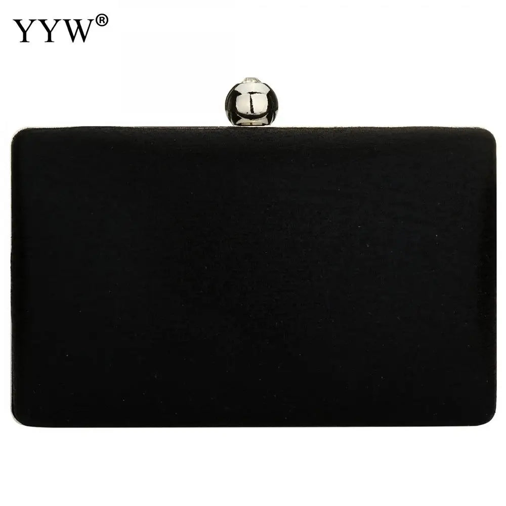 Red Silver Clutch Bag for Women Evening Party Wedding Purse