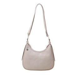 Retro Textured PU Leather Women Shoulder Bag