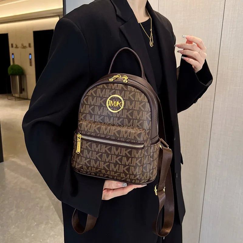 Small Travel Backpack Back Pack Sac A Dos Femme Lattice Bagpack