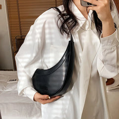 Spring PU Leather Underarm Bag Women Handbag Crossbody Shoulder Bag