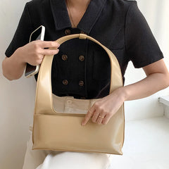 Spring Women's Patent Leather Handbag And Purse