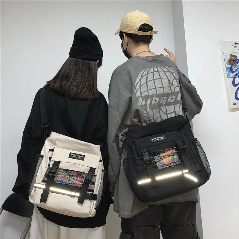 Girl Shoulder Messenger Bag Canvas Bag Joker Student Class Forest Postman Bag