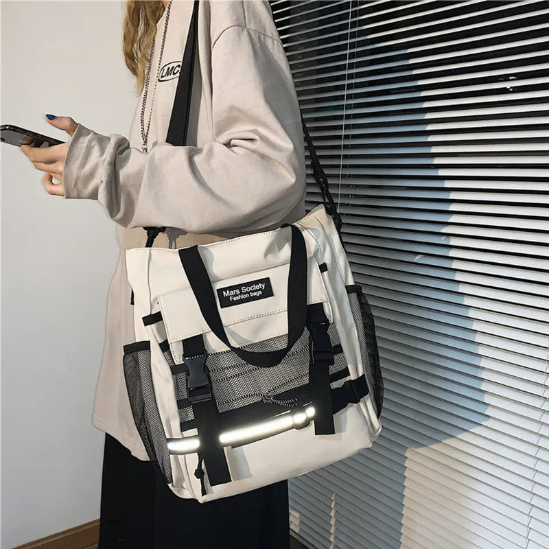 Girl Shoulder Messenger Bag Canvas Bag Joker Student Class Forest Postman Bag