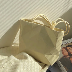Summer Geometric Women Handbags Ladies Shoulder Bag Bucket Bag