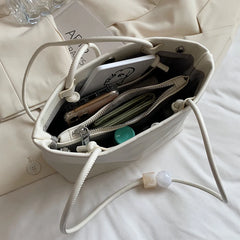 Summer Geometric Women Handbags Ladies Shoulder Bag Bucket Bag