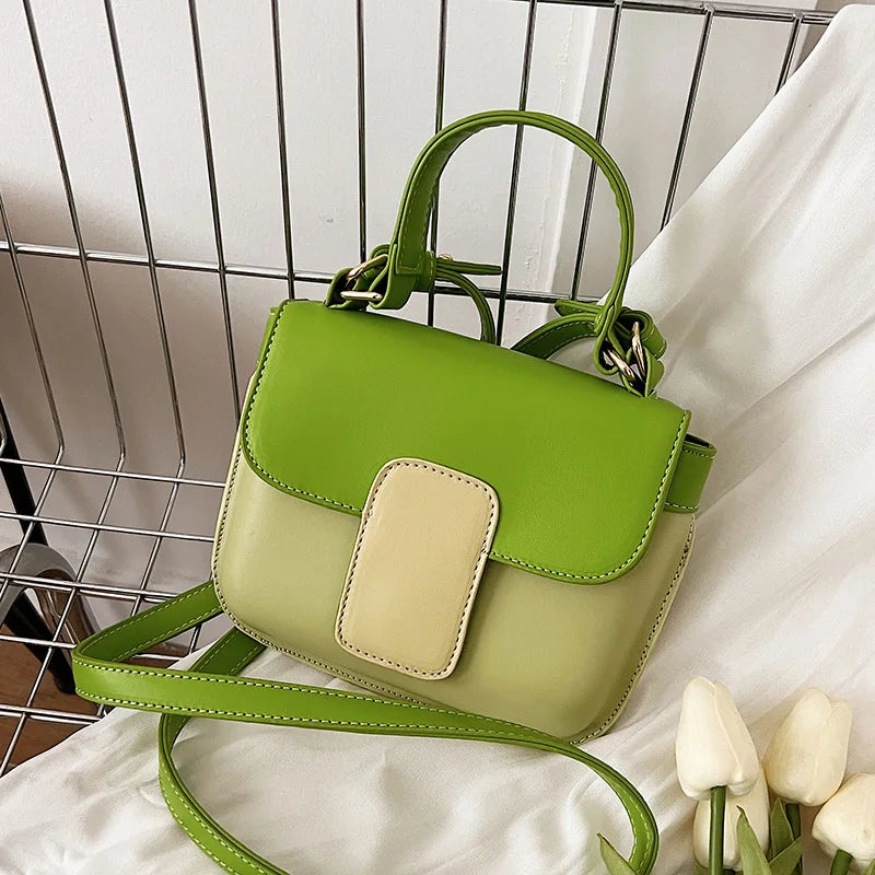 Summer Messenger Bag Small Square Bag High-quality Texture Women's Bag