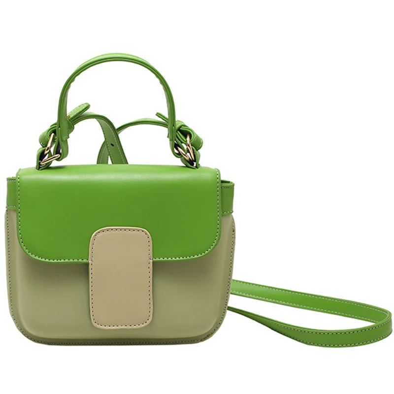 Summer Messenger Bag Small Square Bag High-quality Texture Women's Bag