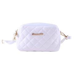 Embroidered Small Messenger Bag for Women with Tassel Chain Shoulder Crossbody