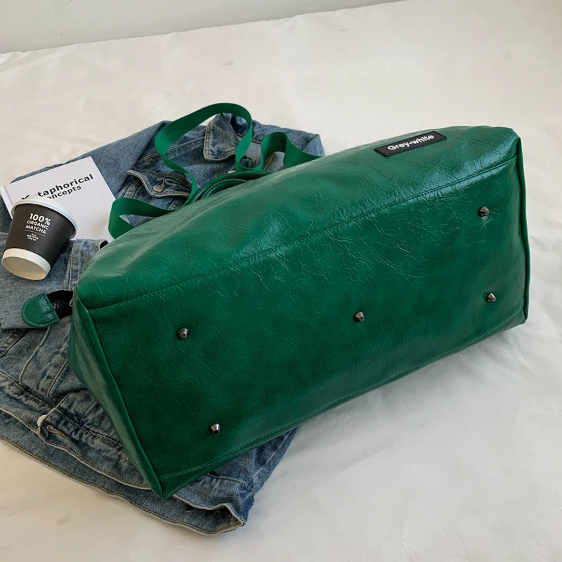 Large Capacity Women's Travel Clothing Tote Bag for Light Travel