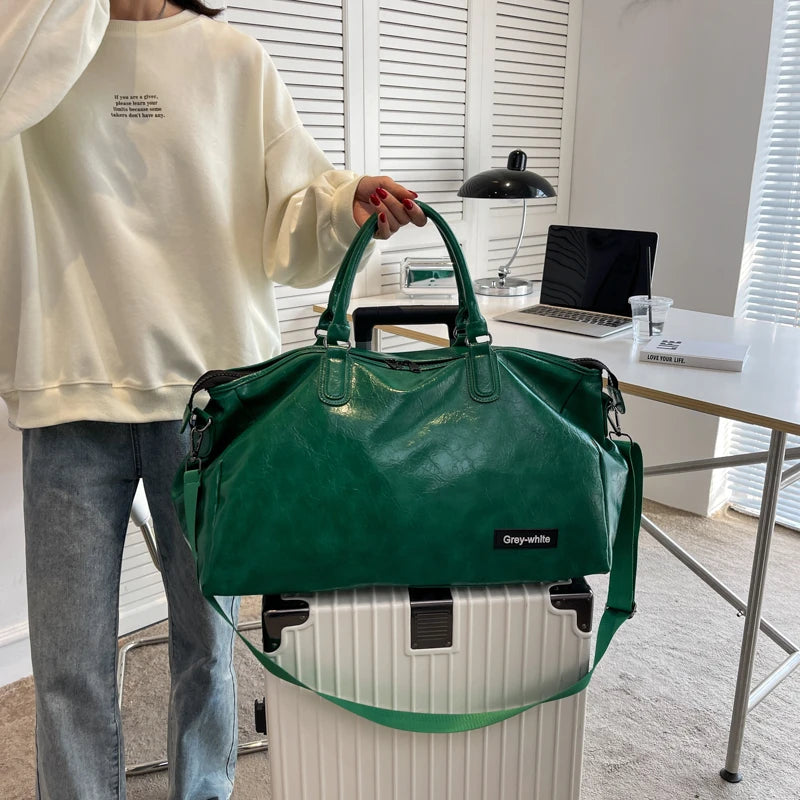 Large Capacity Women's Travel Clothing Tote Bag for Light Travel