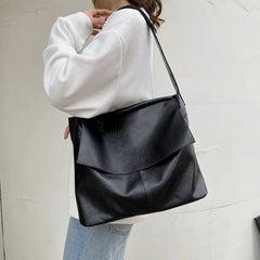 Women Hobo Bag Soft Leather Messenger Shoulder Tote Handbag