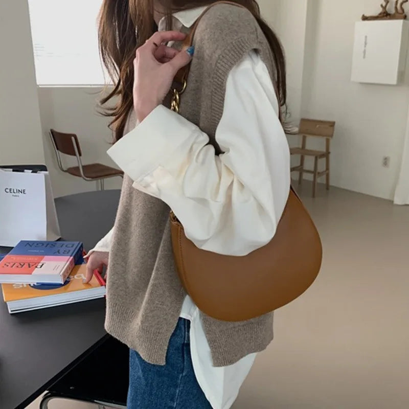 Women Armpit Shoulder Bag Small Underarm Bags Summer Handbags