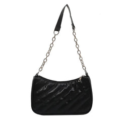 Rhombic Texture Shoulder Bag Chain Handbags for Women