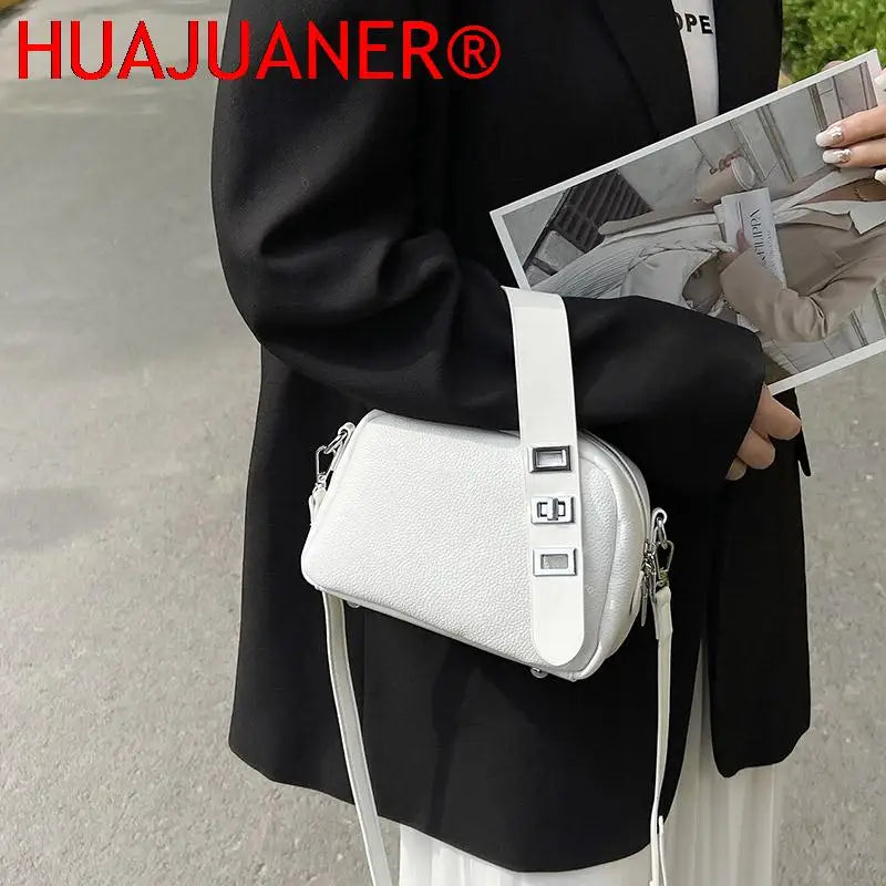 Small PU Leather Women's Handbag Underarm Shoulder Crossbody Bags Totes