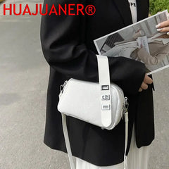 Small PU Leather Women's Handbag Underarm Shoulder Crossbody Bags Totes