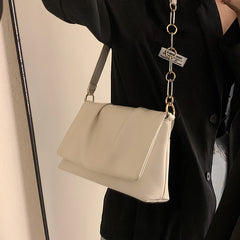 Women Shoulder Bags All-Match PU Leather Messenger Bag Crossbody Pack