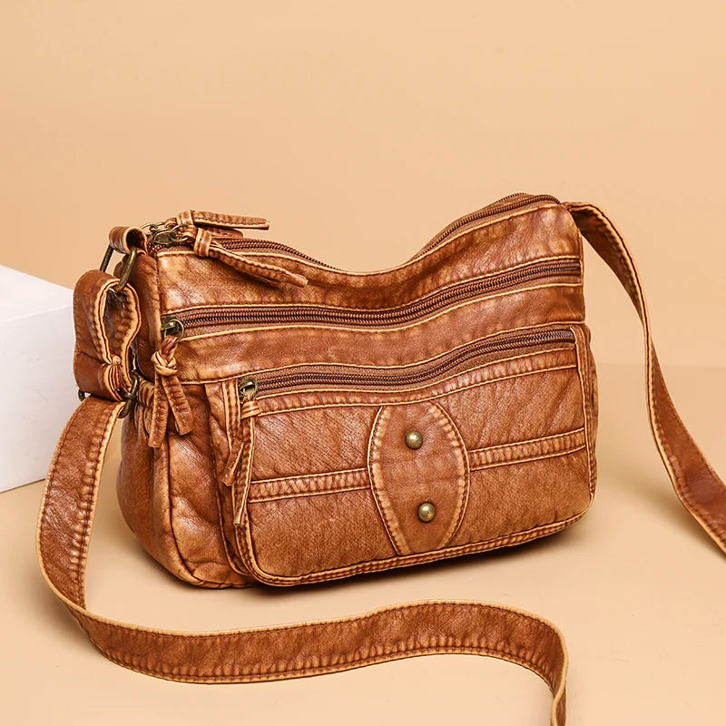 Vintage Shoulder Bag Women Crossbody Bag Small Size Female Bag