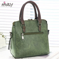 Vintage Women Leather HandBags Ladies Messenger Bag Tassel Crossbody Shoulder Ba