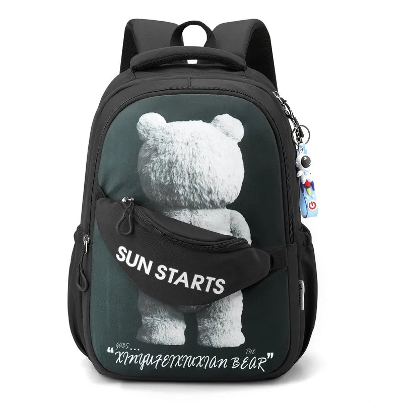 Waterproof Children School bags for Boys Cartoon Orthopedic Prima